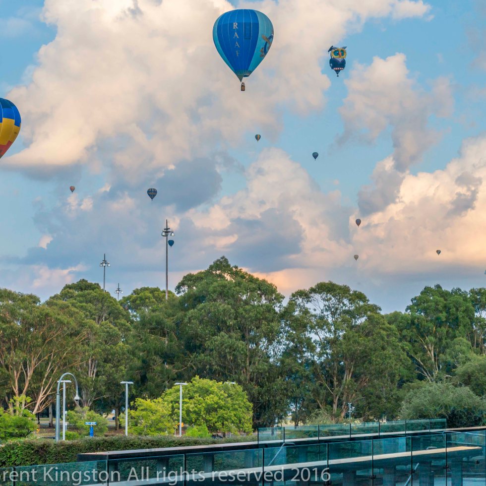 Brent Kingston Canberra Australia hot air balloon festival